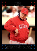 2007 Topps Baseball Mike Scioscia . Los Angeles Angels #247