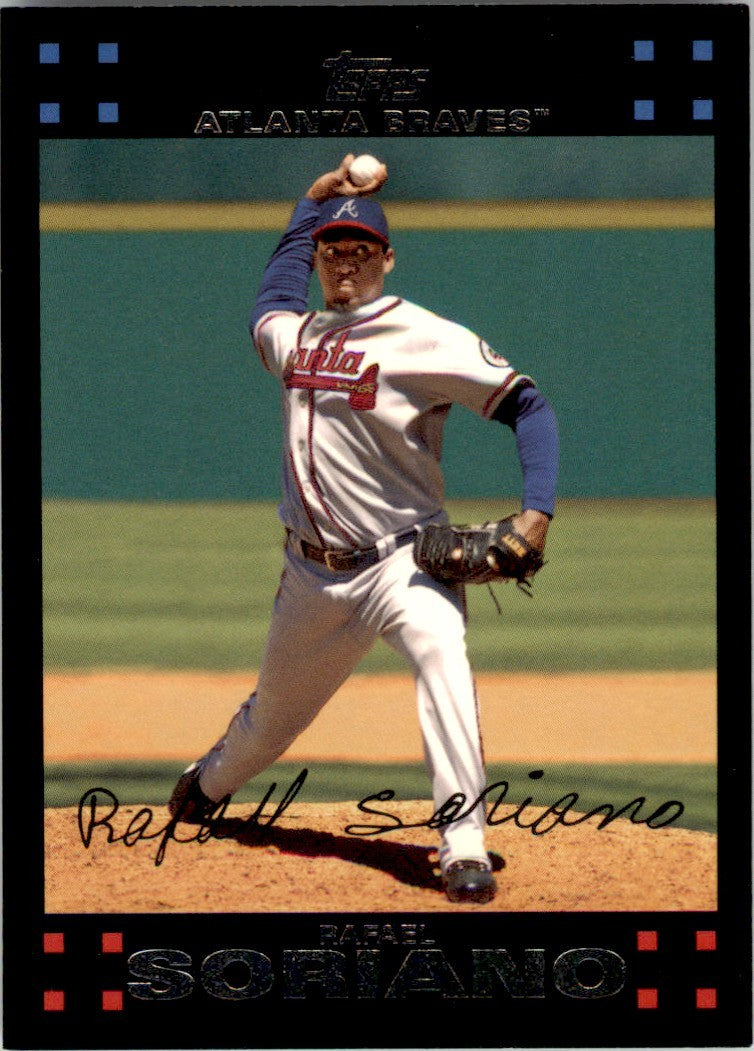 2007 Topps Rafael Soriano . Atlanta Braves #107