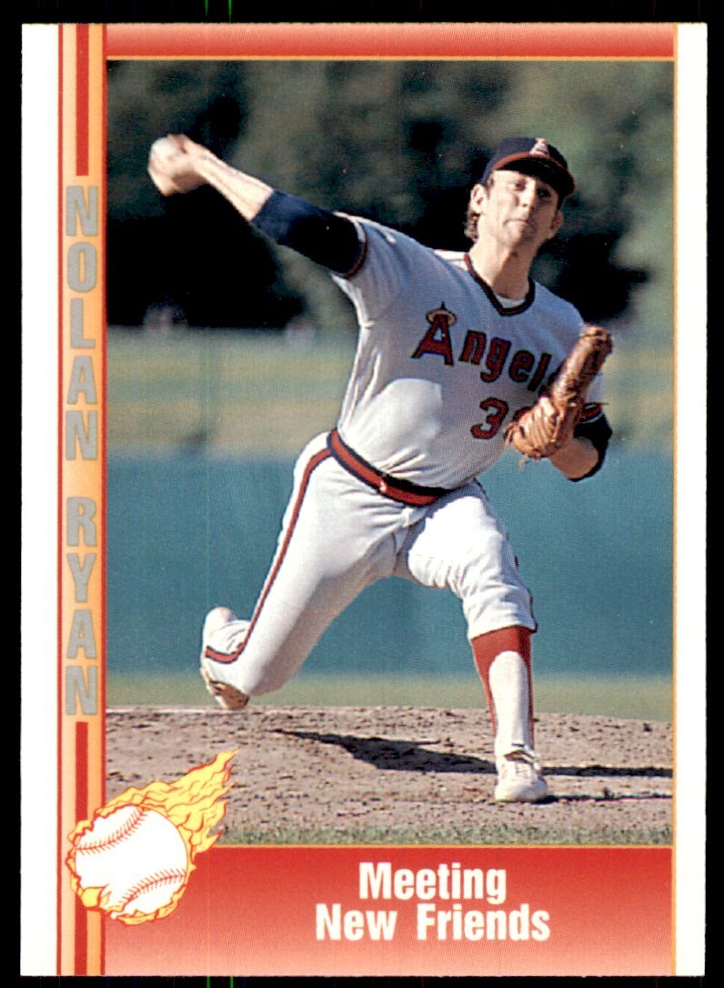 1991 Pacific Nolan Ryan Express Meeting New Friends Baseball Cards #20