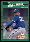 1990 Donruss The Rookies Willie Blair . Toronto Blue Jays #29
