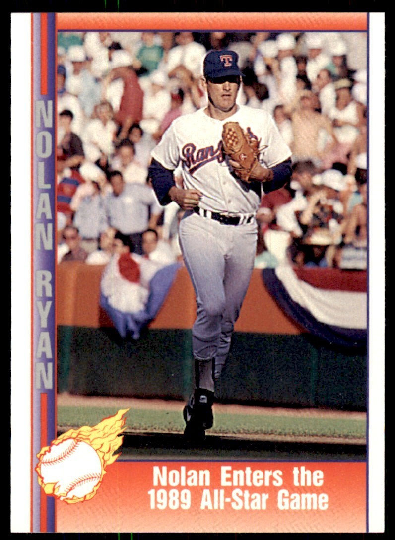 1991 Pacific Nolan Ryan Express Enters 1989 All-Star Game Baseball Cards #57