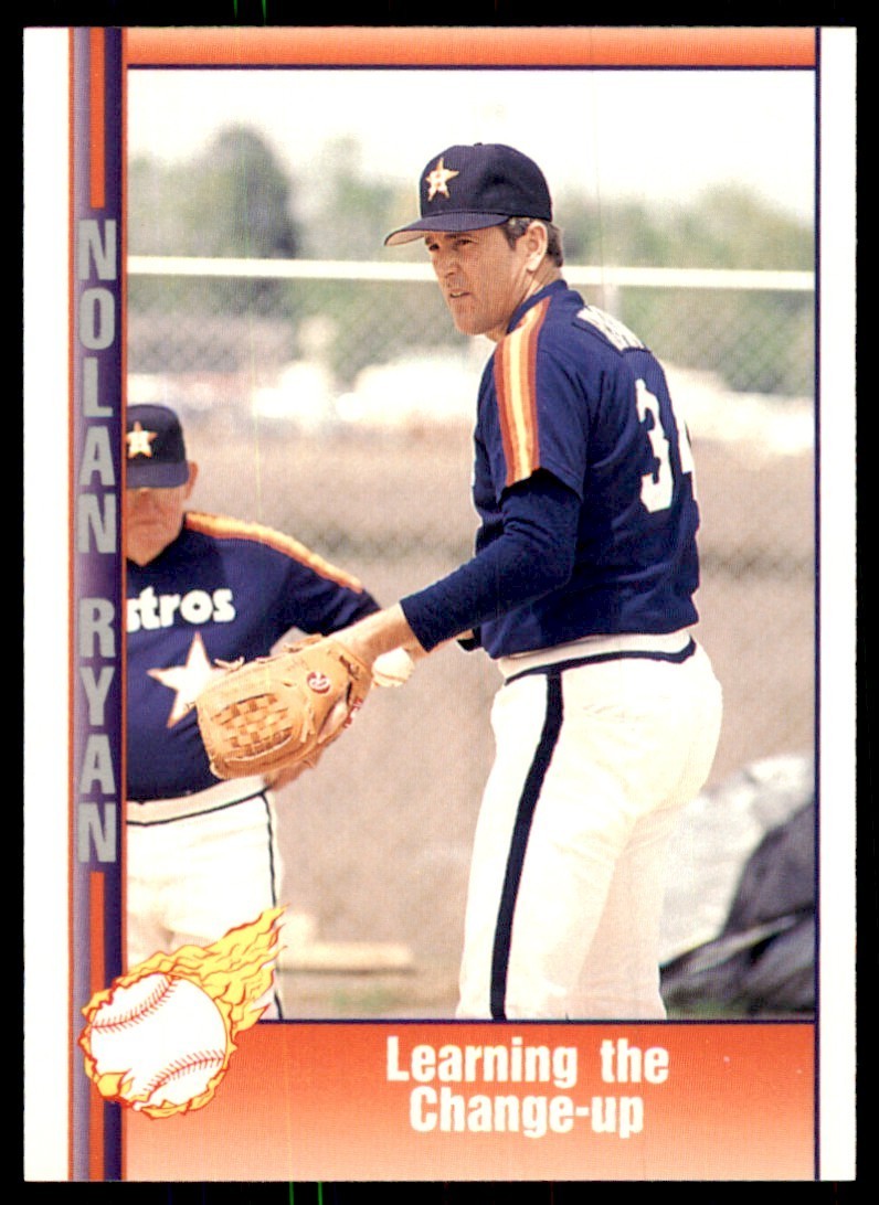 1991 Pacific Nolan Ryan Express Learning Change-Up Baseball Cards #33