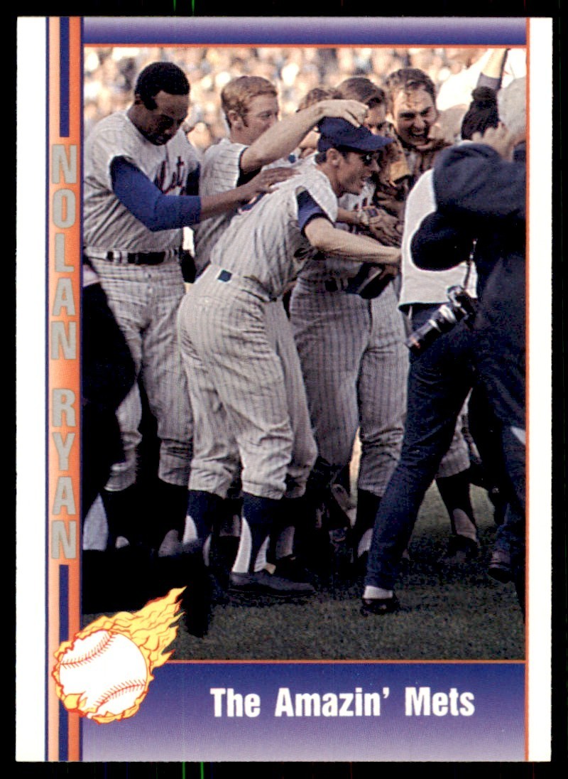 1991 Pacific Nolan Ryan Express The Amazin Mets Baseball Cards #14
