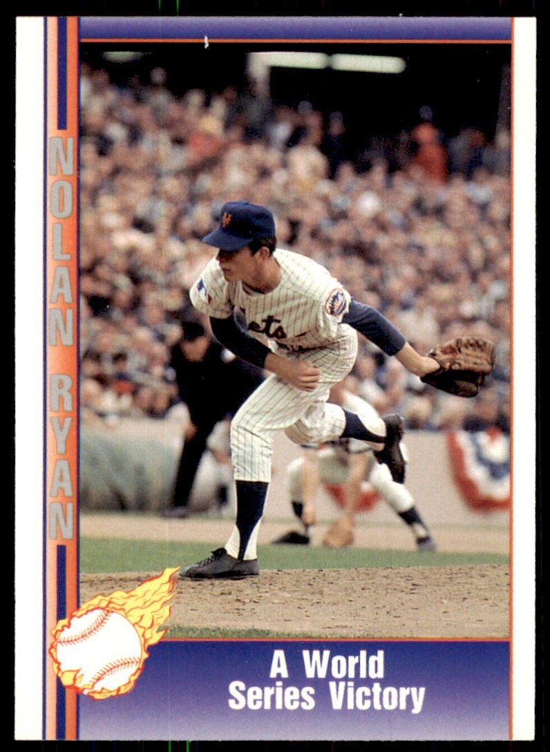1991 Pacific Nolan Ryan Express A World Series Victory Baseball Cards #13