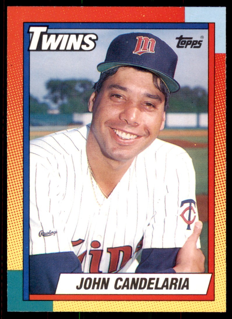 1990 Topps Traded John Candelaria Minnesota Twins #18T