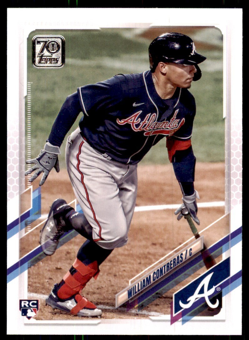 2021 Topps William Contreras Baseball Cards #390
