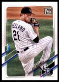 2021 Topps Kyle Freeland Baseball Cards #615