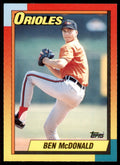 1990 Topps Traded Ben McDonald Baltimore Orioles #70T