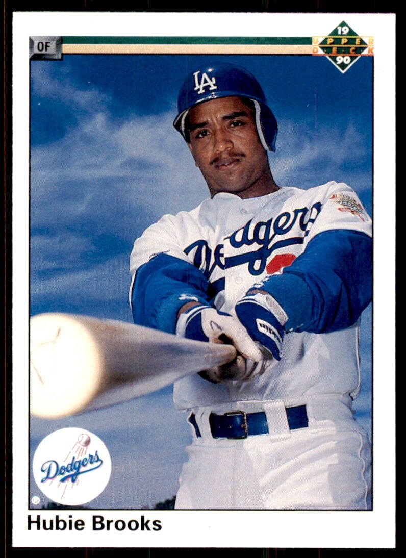 1990 Upper Deck High Series Hubie Brooks . Los Angeles Dodgers #791