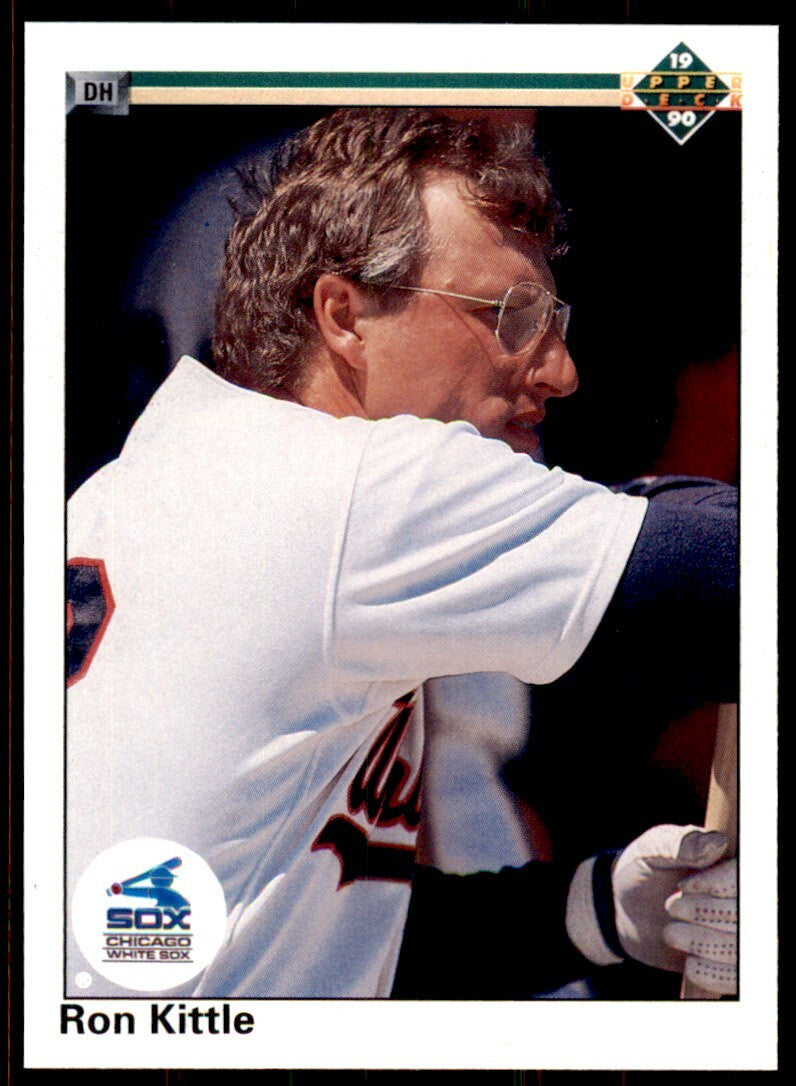 1990 Upper Deck High Series Ron Kittle . Chicago White Sox #790