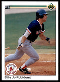 1990 Upper Deck High Series Billy Joe Robidoux . Boston Red Sox #782