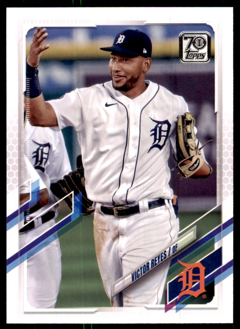 2021 Topps Victor Reyes Baseball Cards #336