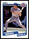 1990 Fleer Update Kelvin Torve . New York Mets #U-40
