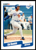 1990 Fleer Update Kal Daniels . Los Angeles Dodgers #U-20