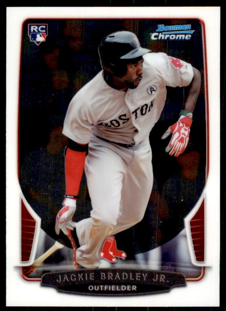 2013 Bowman Chrome Jackie Bradley Jr. Baseball Cards #89