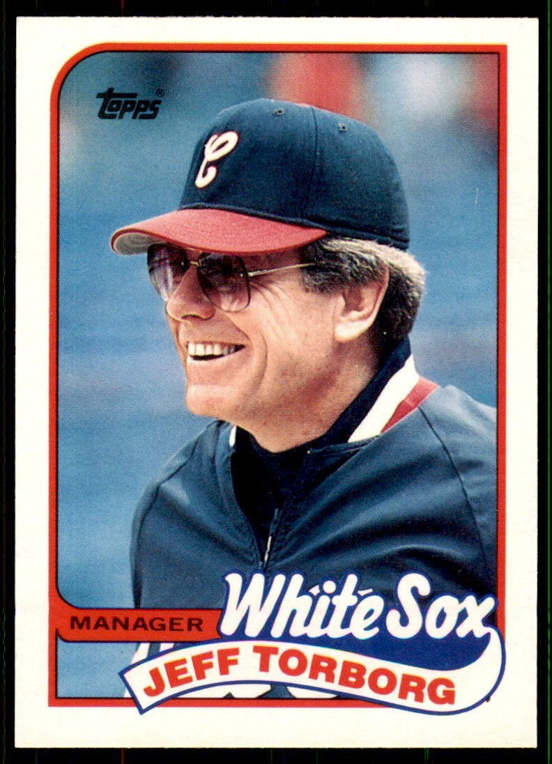 1989 Topps Traded Jeff Torborg . Chicago White Sox #120T