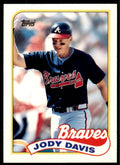 1989 Topps Traded Jody Davis . Atlanta Braves #22T