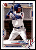 2021 Bowman Maximo Acosta Baseball Cards #BP-7