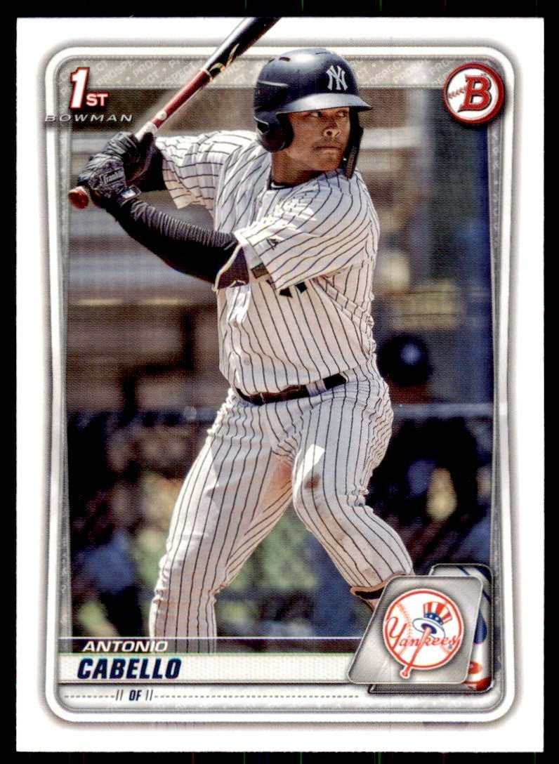 2020 Bowman Antonio Cabello B Baseball Cards #BP-85