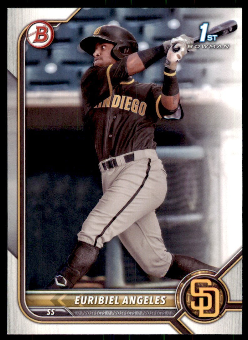 2022 Bowman Euribiel Angeles A Baseball Cards #BP-32