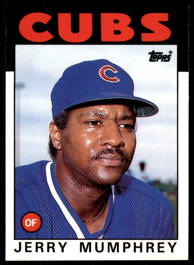1986 Topps Traded Jerry Mumphrey . Chicago Cubs #76T