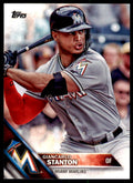2016 Topps Giancarlo Stanton Baseball Cards #269