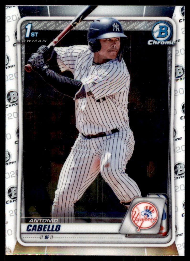 2020 Bowman Chrome Antonio Cabello Baseball Cards #BDC-87