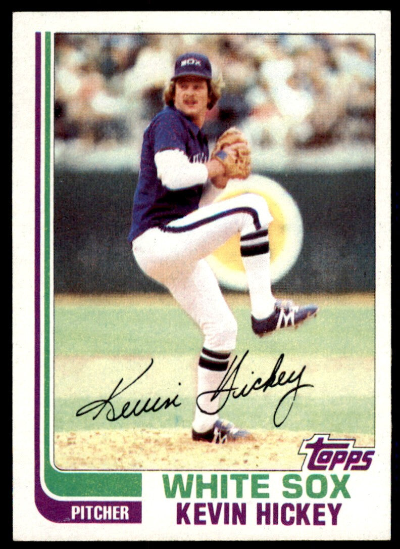 1982 Topps Kevin Hickey Rookie . Chicago White Sox #778