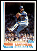 1982 Topps Dick Drago . Seattle Mariners #742