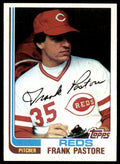 1982 Topps Frank Pastore . Cincinnati Reds #128