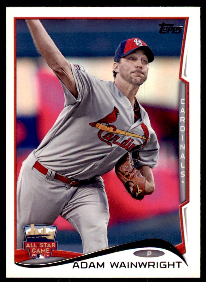 2014 Topps Adam Wainwright Baseball Cards #US-289