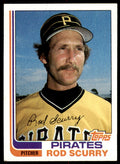 1982 Topps Rod Scurry . Pittsburgh Pirates #207