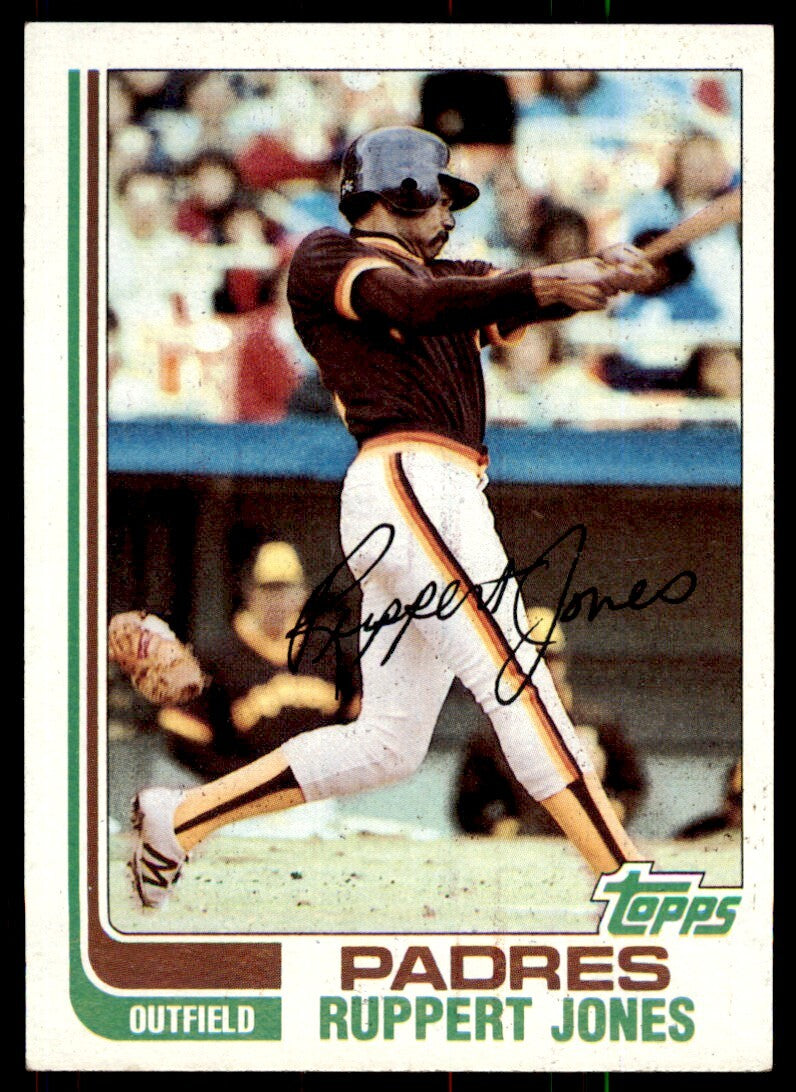 1982 Topps.Baseball Ruppert Jones . San Diego Padres #511