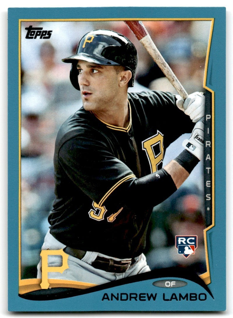 2014 Topps Andrew Lambo Rookie Baseball Card #54