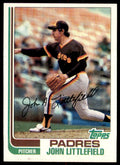 1982 Topps John Littlefield . San Diego Padres #278