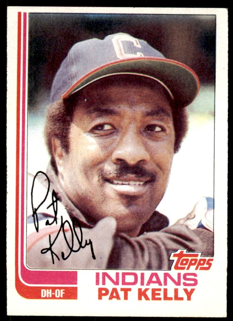 1982 Topps MLB Pat Kelly . Cleveland Indians #417