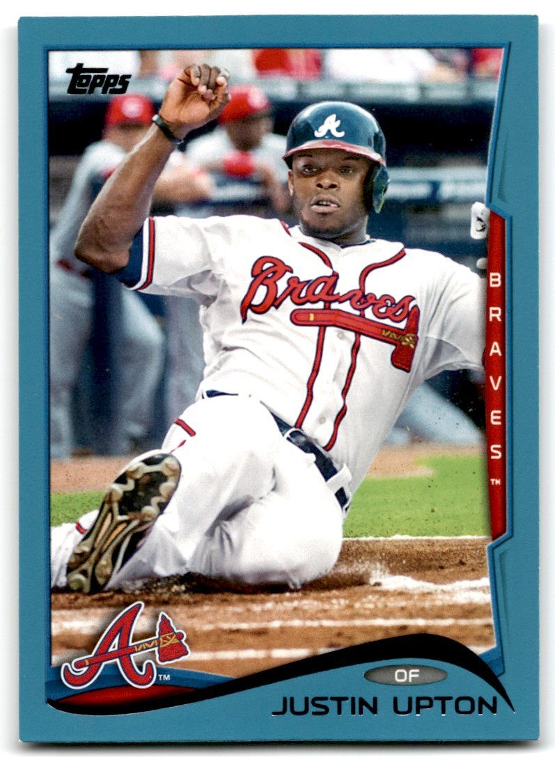 2014 Topps Justin Upton Baseball Card #229
