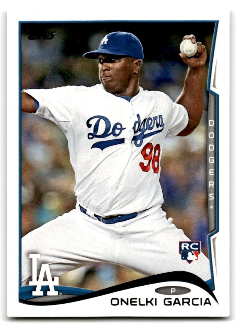 2014 Topps Onelki Garcia Rookie t Baseball Card #197