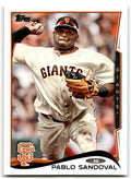2014 Topps Pablo Sandoval f Baseball Card #327