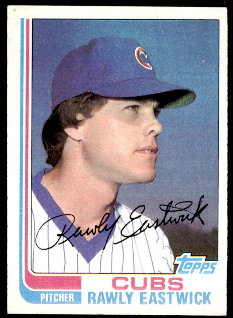 1982 .Topps Baseball Rawly Eastwick . Chicago Cubs #117