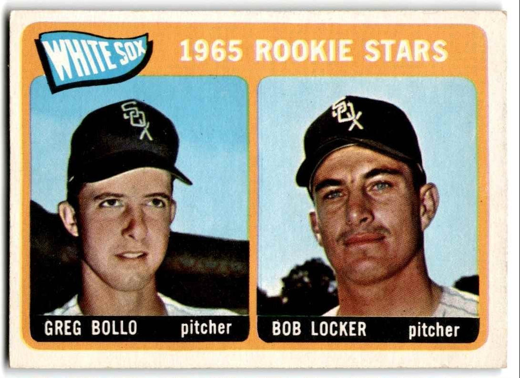 1965 Topps High Numbers Greg Bollo/Bob Locker Rookie Baseball Cards #541
