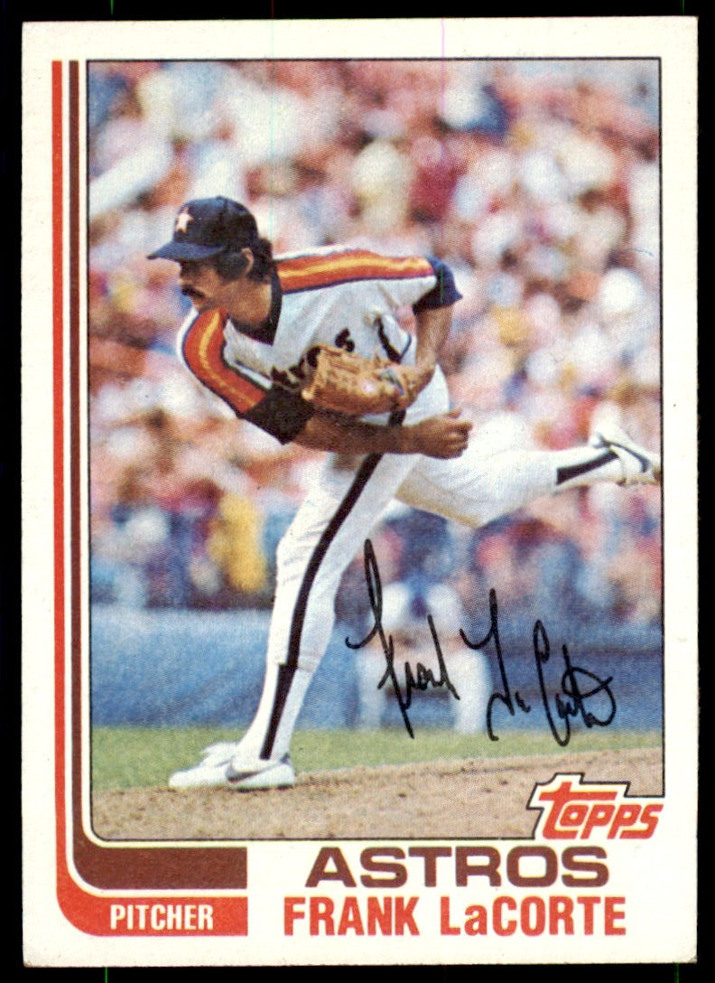 1982 Topps.Baseball Frank LaCorte . Houston Astros #248