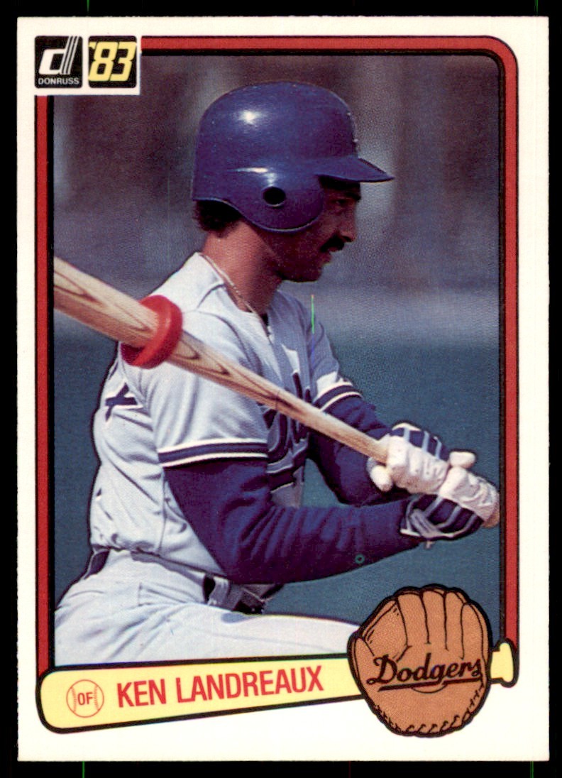 1983 Donruss. Ken Landreaux . Los Angeles Dodgers #236
