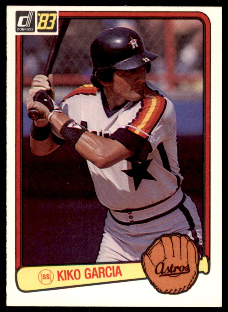 1983 Donruss. Kiko Garcia . Houston Astros #569