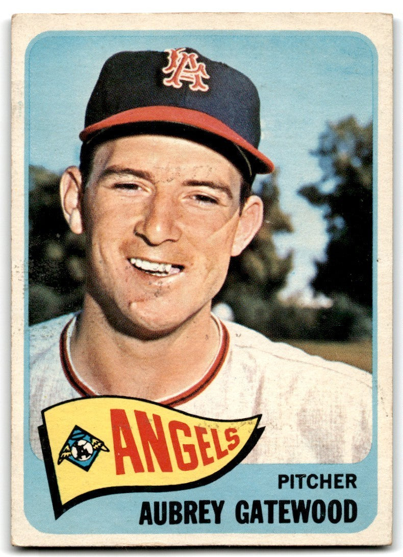 1965 Topps Aubrey Gatewood Baseball Cards #422