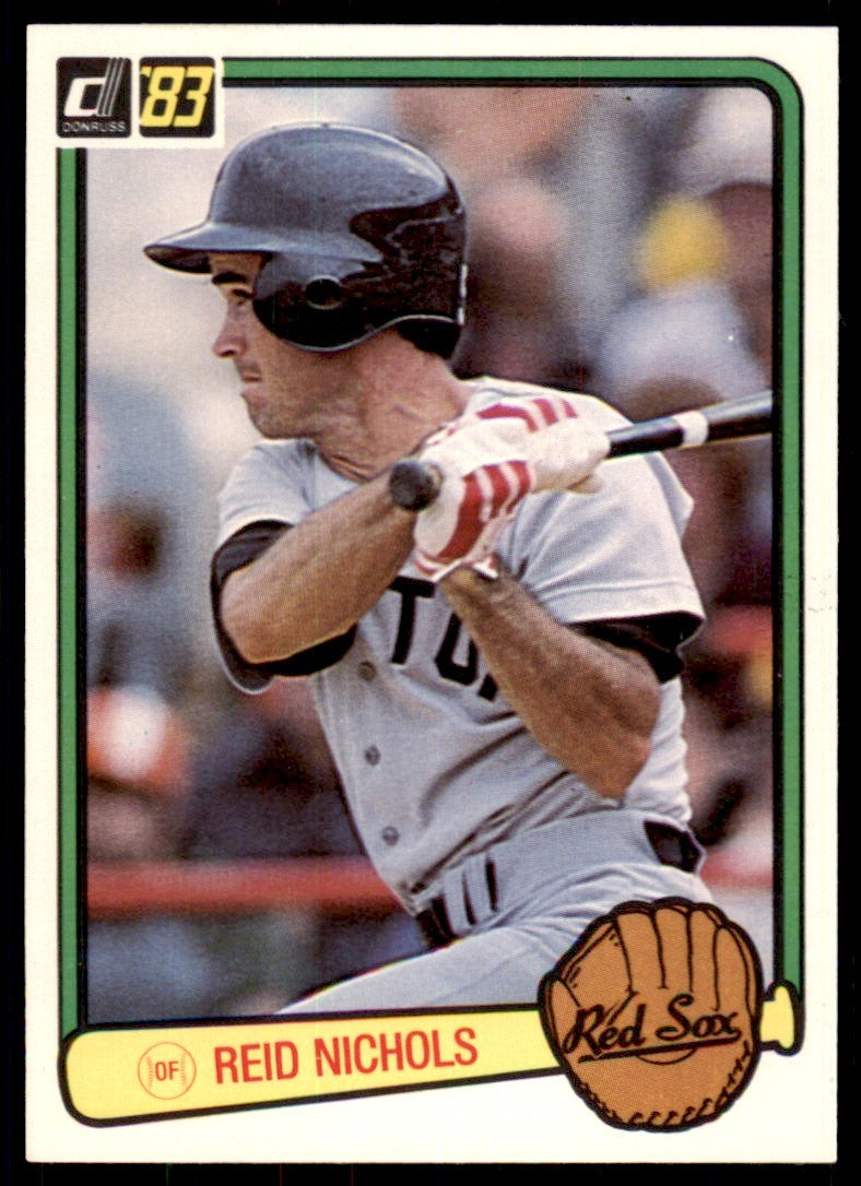1983 Donruss Reid Nichols . Boston Red Sox #460