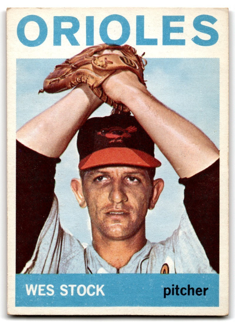 1964 Topps Wes Stock Baseball Cards #382