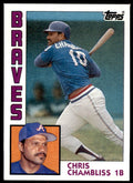1984 Topps. Chris Chambliss . Atlanta Braves #50