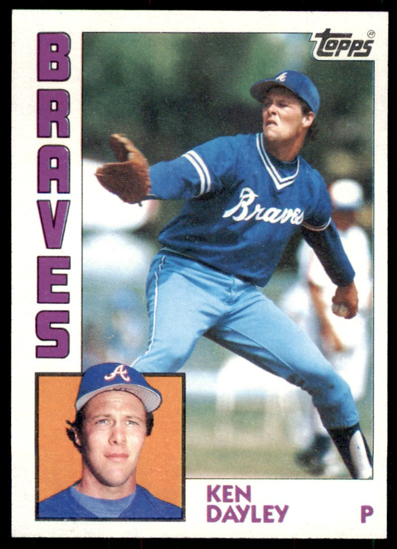1984 Topps. Ken Dayley . Atlanta Braves #104