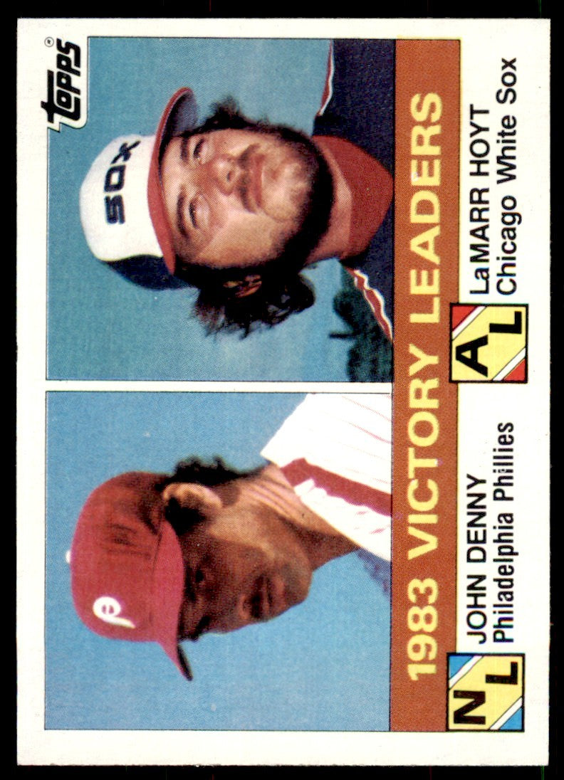 1984 Topps. 1983 Victory Leaders . Philadelphia Phillies/Chicago White Sox #135